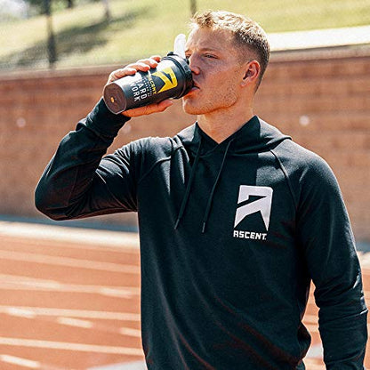 Ascent 100% Whey, Native Whey Protein Blend - Clean Post Workout Recovery, Digesting, Zero Artificial Flavors & Sweeteners, Gluten Free, 5.5g BCAA, 2.6g Leucine, Vanilla Bean 4 lb.