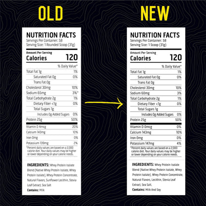 Ascent 100% Whey, Native Whey Protein Blend - Clean Post Workout Recovery, Digesting, Zero Artificial Flavors & Sweeteners, Gluten Free, 5.5g BCAA, 2.6g Leucine, Vanilla Bean 4 lb.